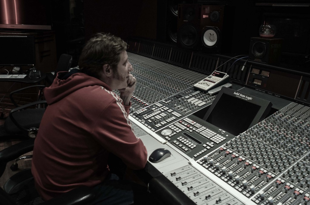 Mitch Kenny at the SSL K-Series Console