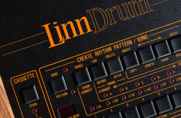 alt="LinnDrum x Neve drum pack interface showing macro controls and sound shaping parameters"